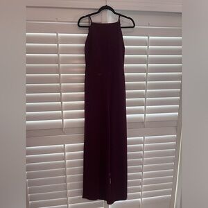 Never Worn High Neck Open Back Jumpsuit